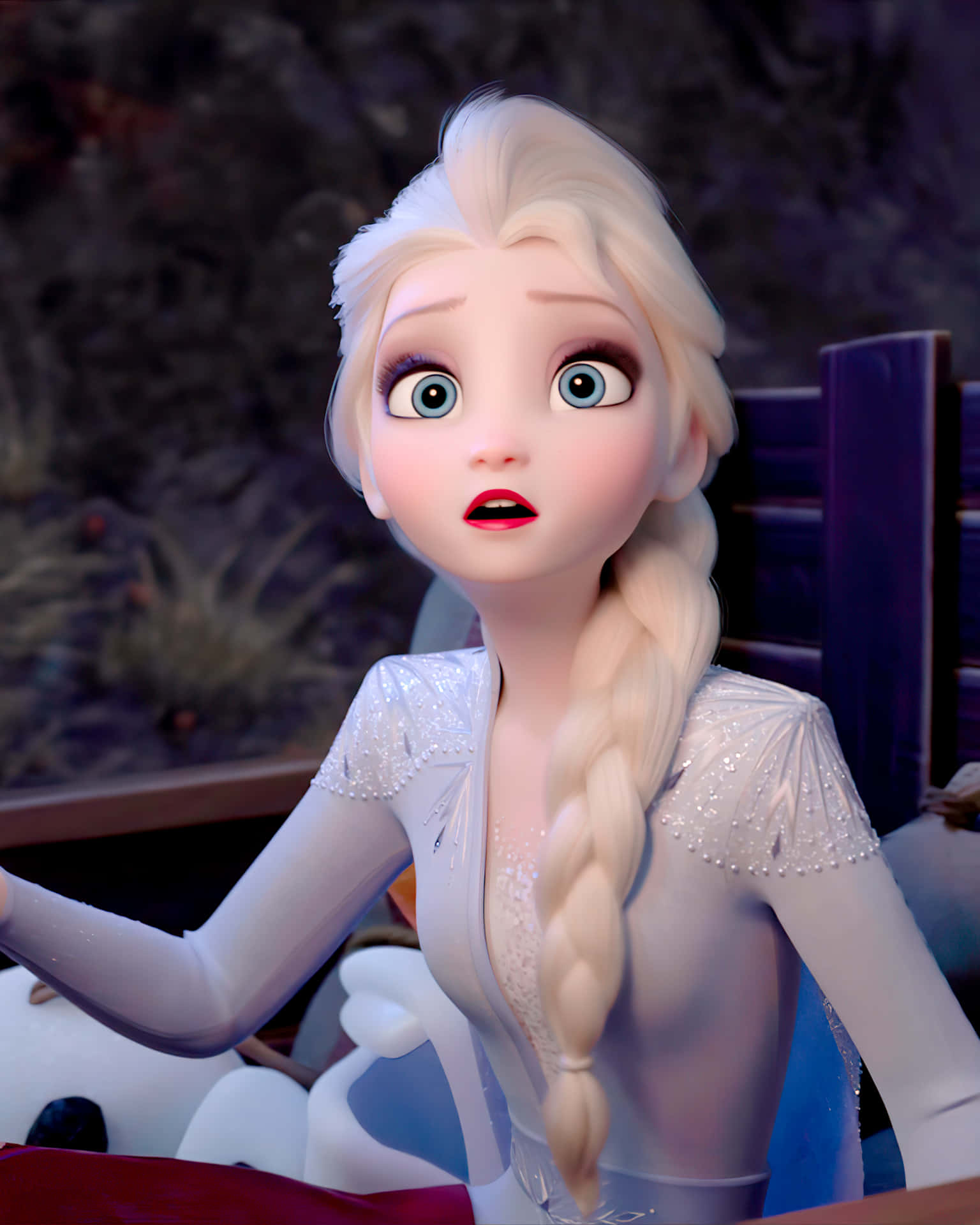 Stay Connected In Style With The Elsa Phone Background