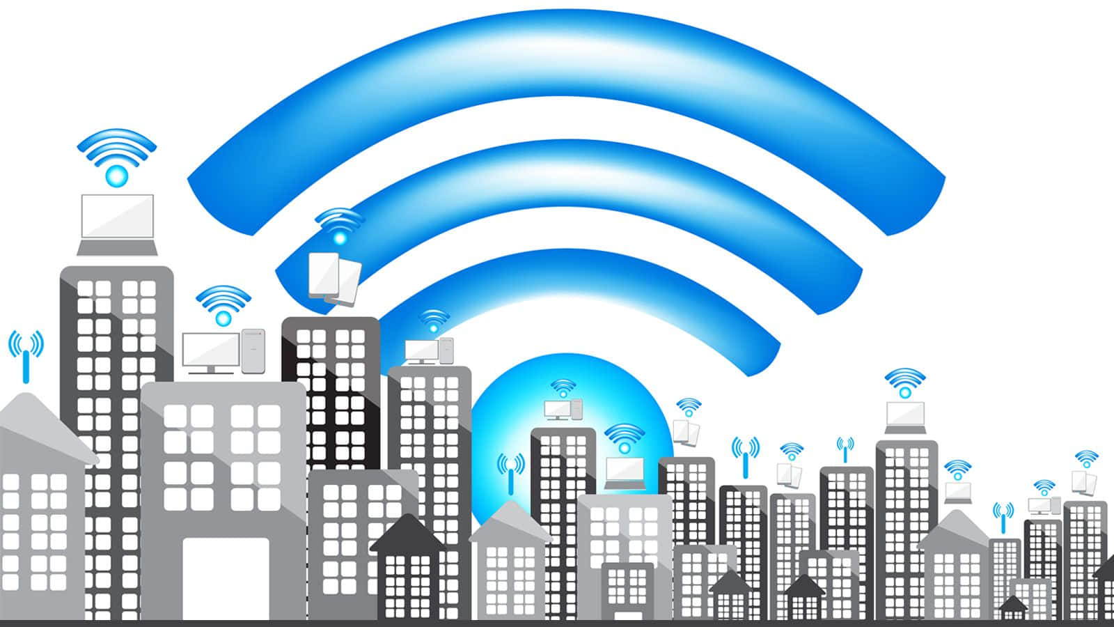 Stay Connected With 3g/4g Lte Wireless Coverage Background