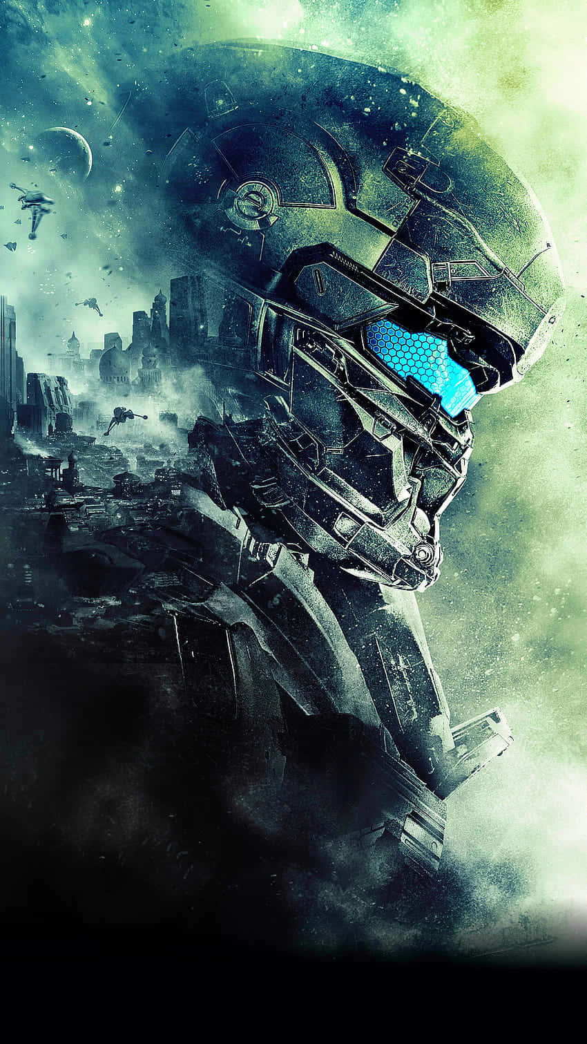 Stay Connected With A Master Chief Phone Background