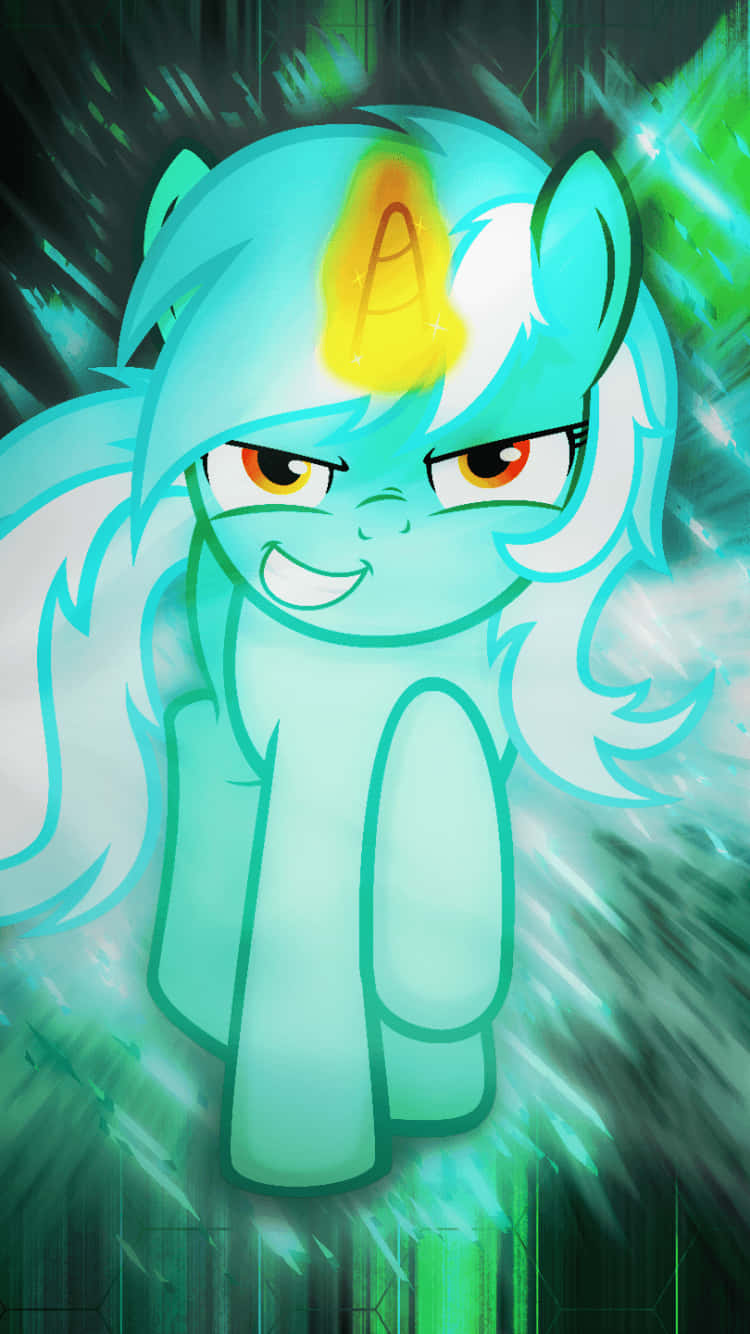 Stay Connected With Friends—even On-the-go— With Mlp Phone! Background