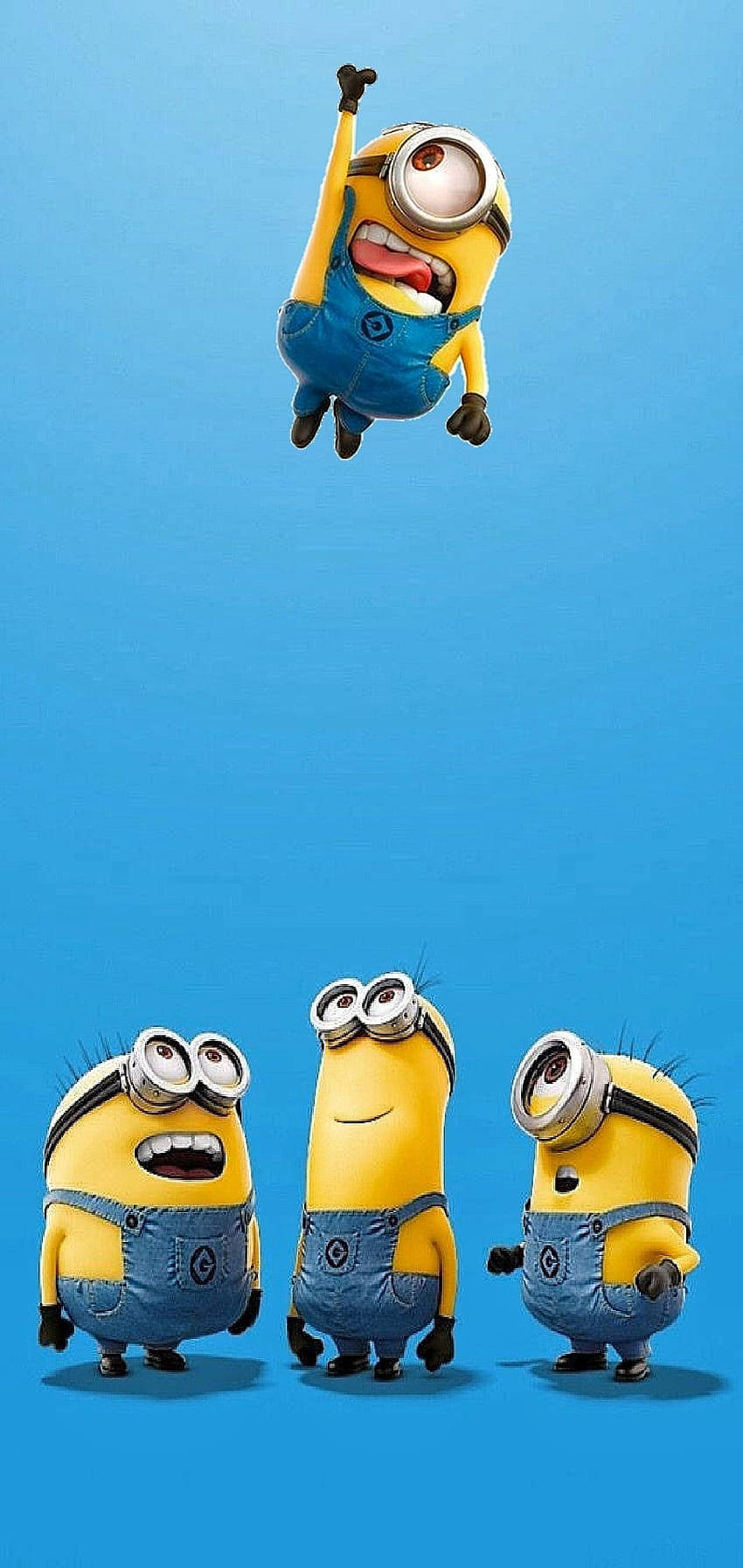 Stay Connected With Minion Phone Background