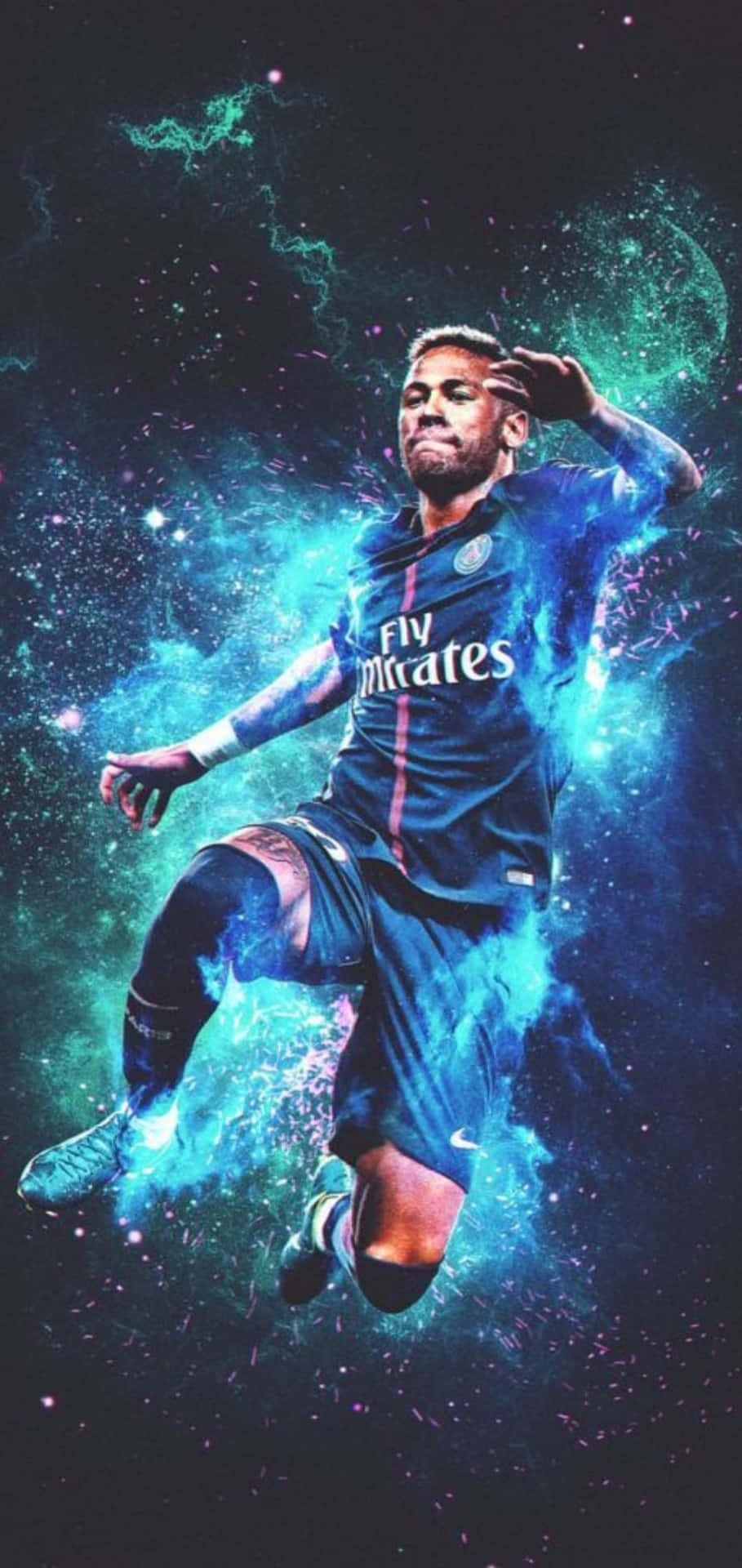 Stay Connected With Neymar With The Latest Iphone Background