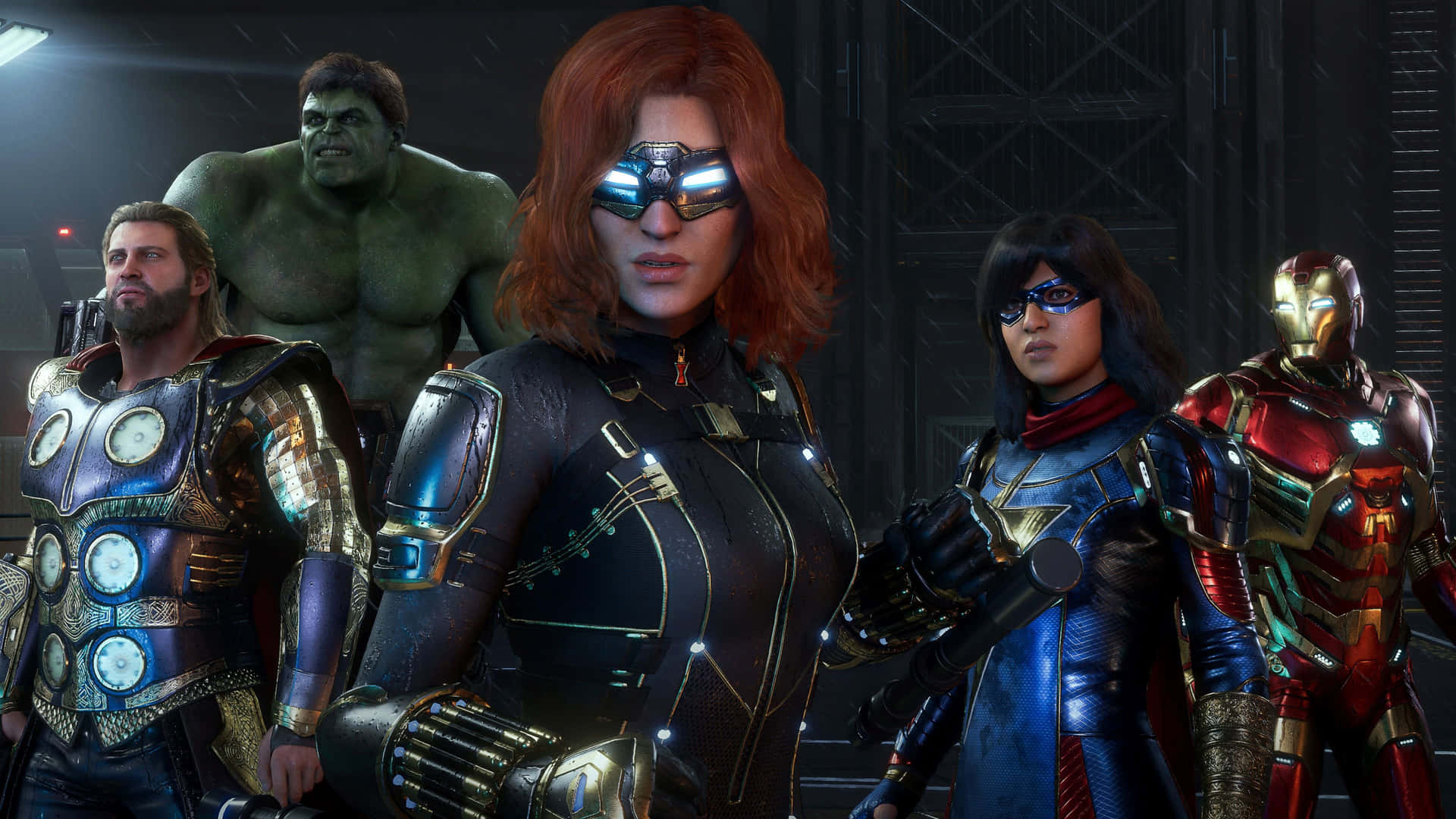 Stay Connected With The Avengers With This Superhero-inspired Laptop Background