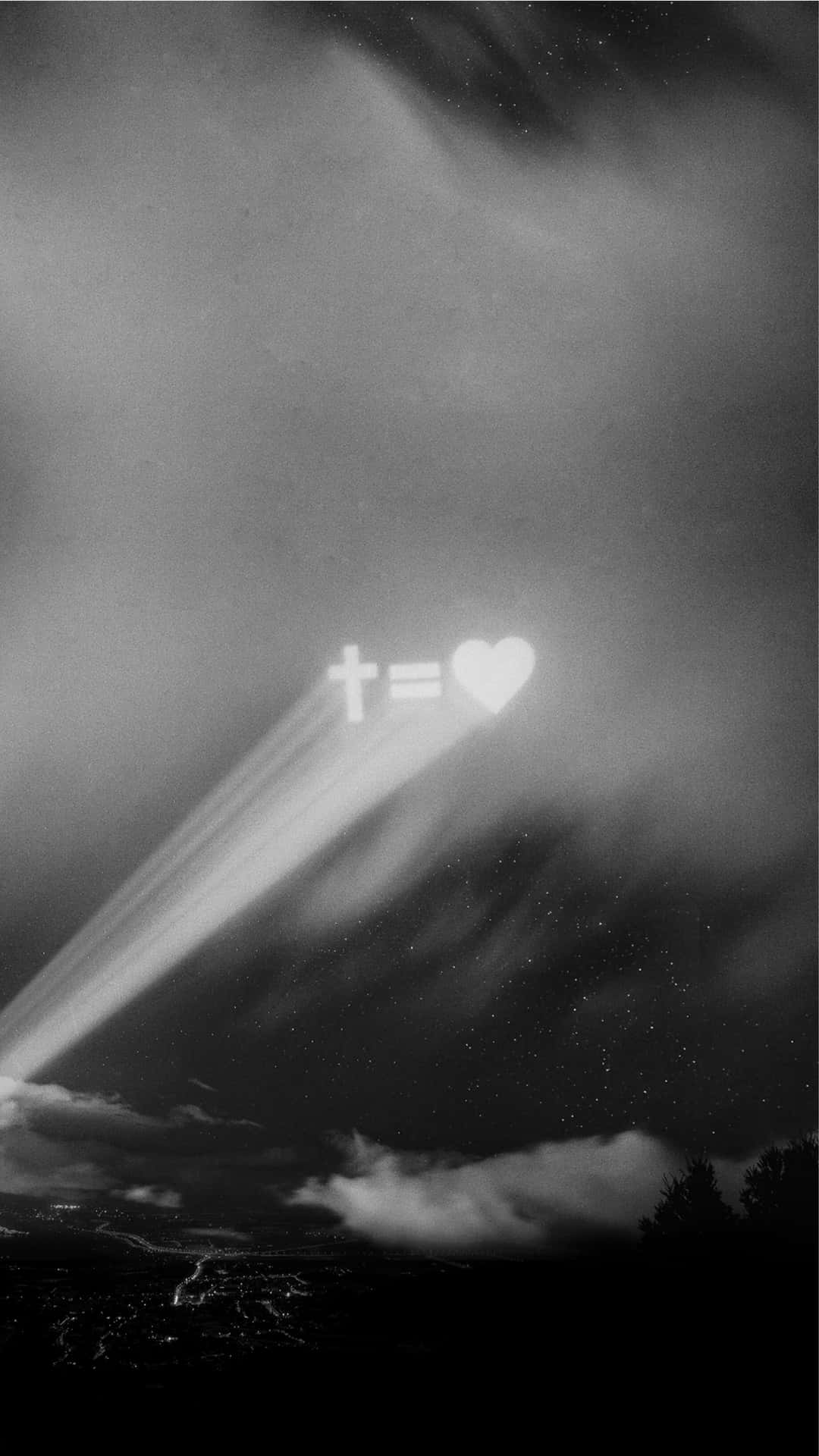 Stay Connected With The Cross Phone Background