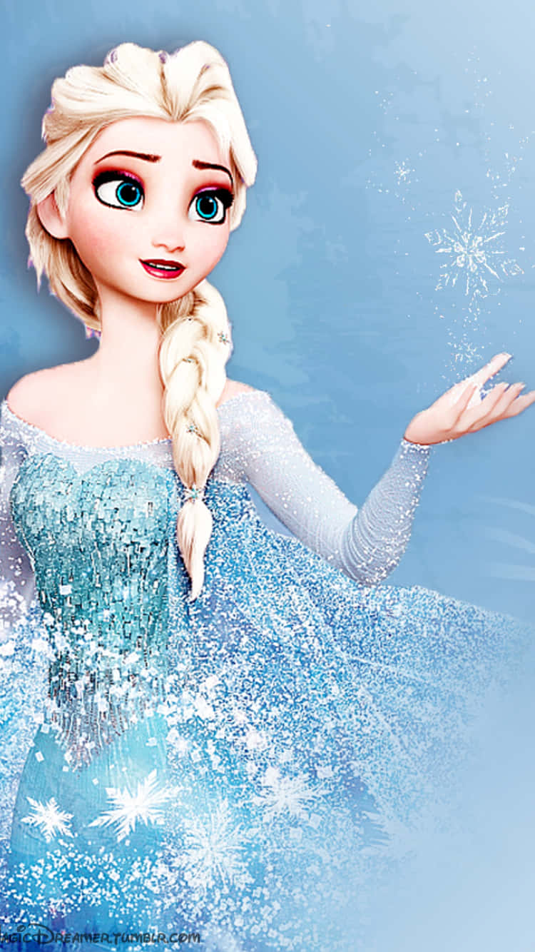 Stay Connected With The Elsa Phone Background