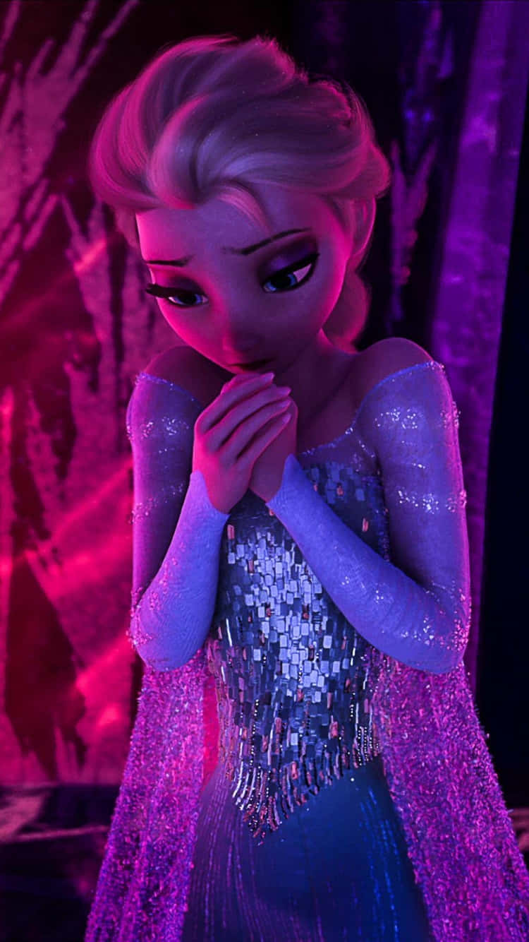 Stay Connected With The Elsa Phone Background