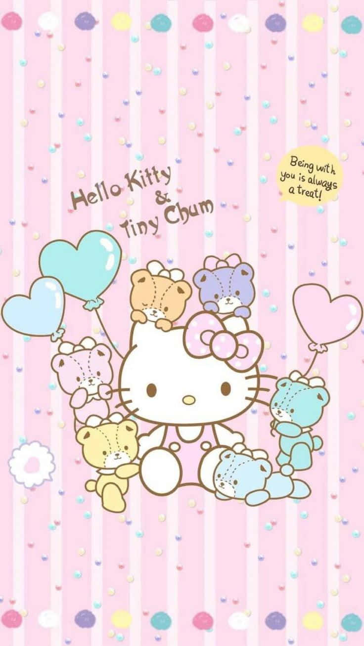 Stay Connected With The Sanrio Phone Background