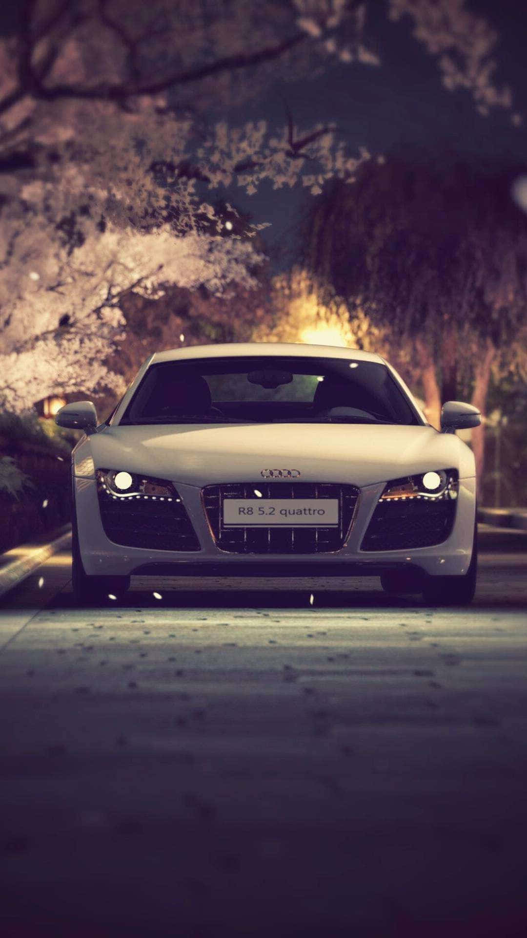 Stay Connected With This Audi Car & Iphone Combo Background