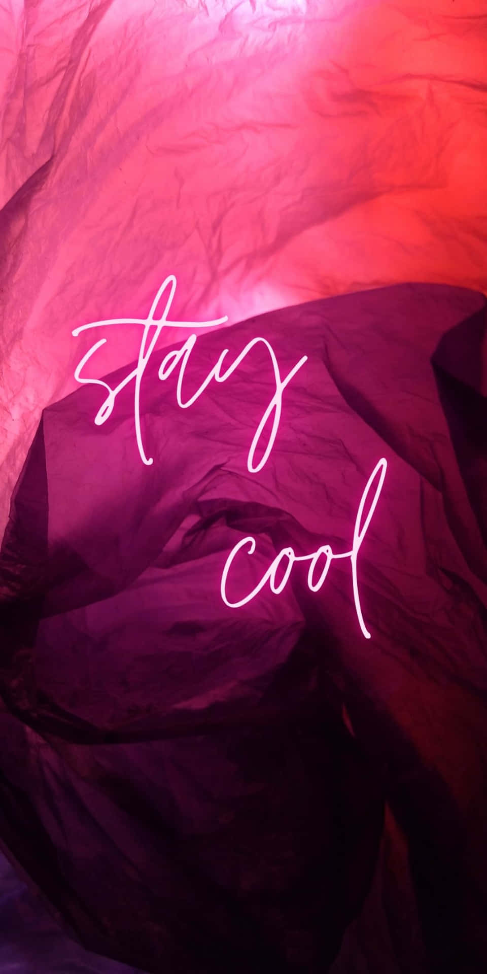 Stay Cool - A Neon Sign Background