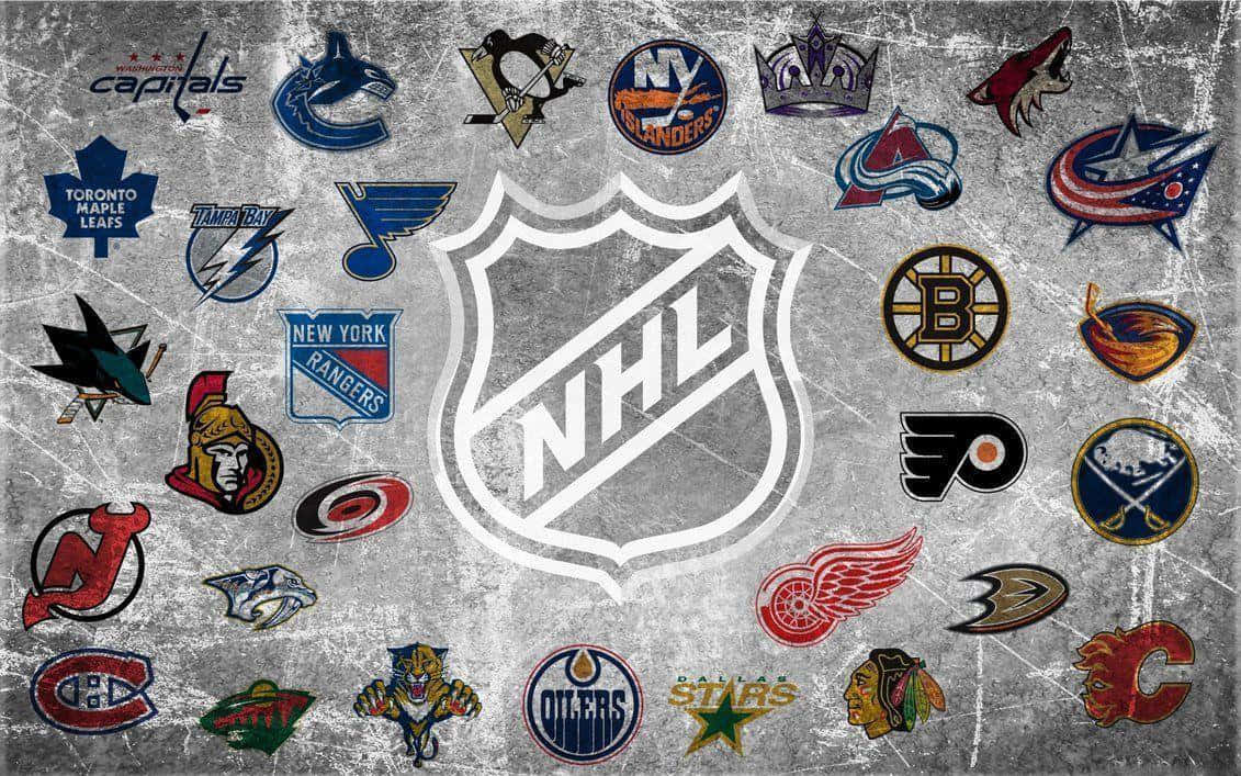 Stay Cool And Support Your Favorite Nhl Team With This Bold Wallpaper! Background