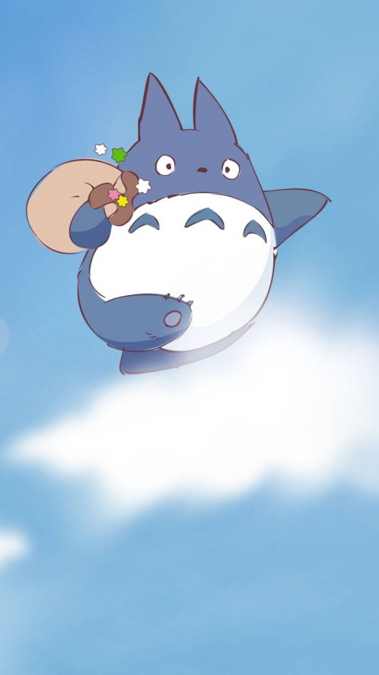 Stay Enchanted By The Beauty Of Studio Ghibli Movies With Your Iphone! Background