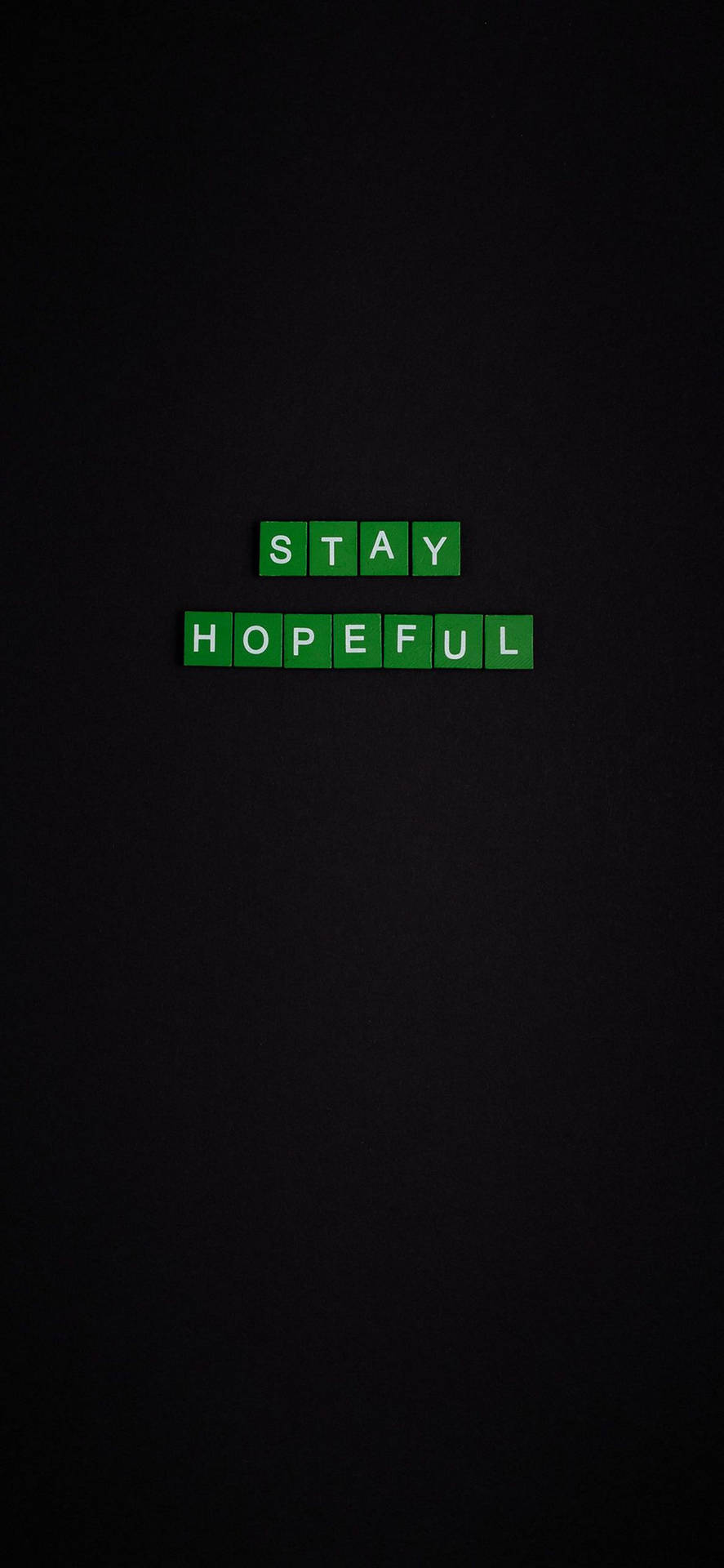 Stay Hopeful Motivational Iphone