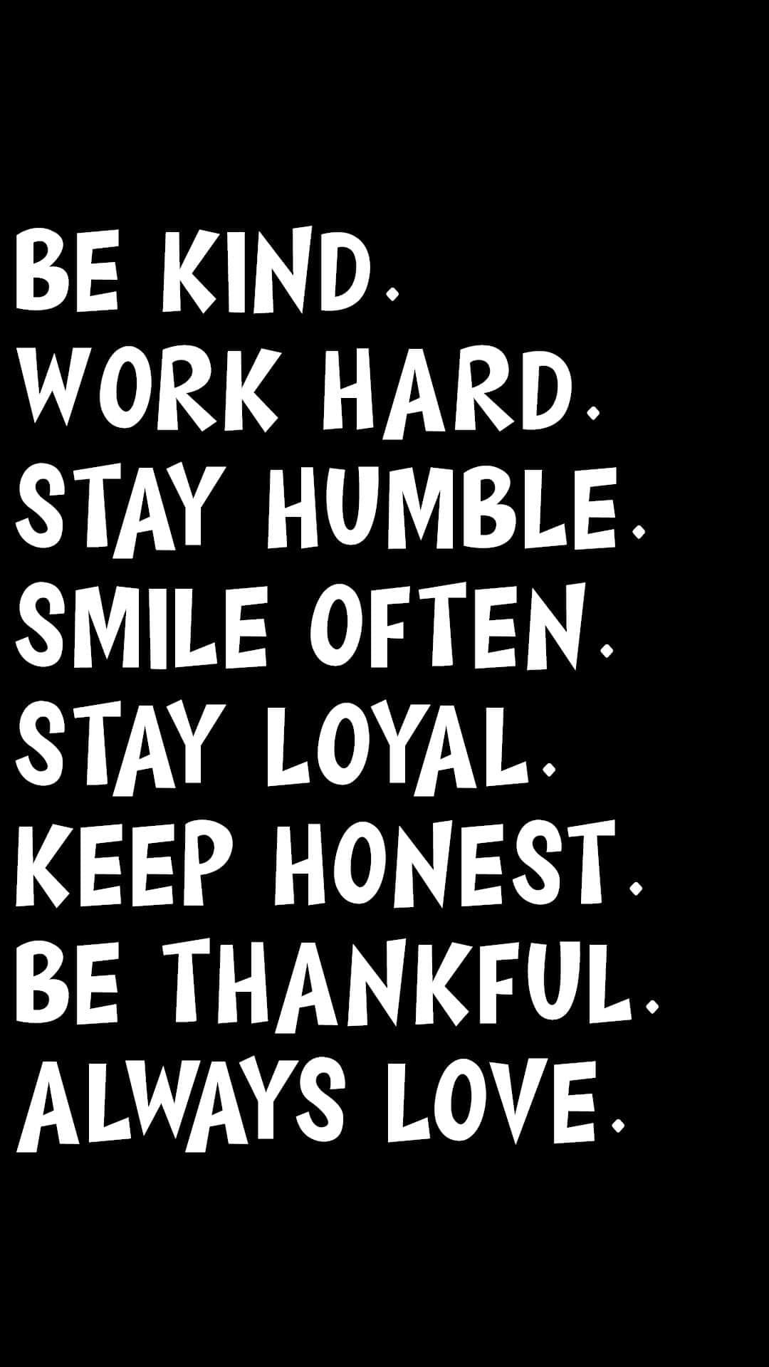 Stay Humble And Be Thankful Background