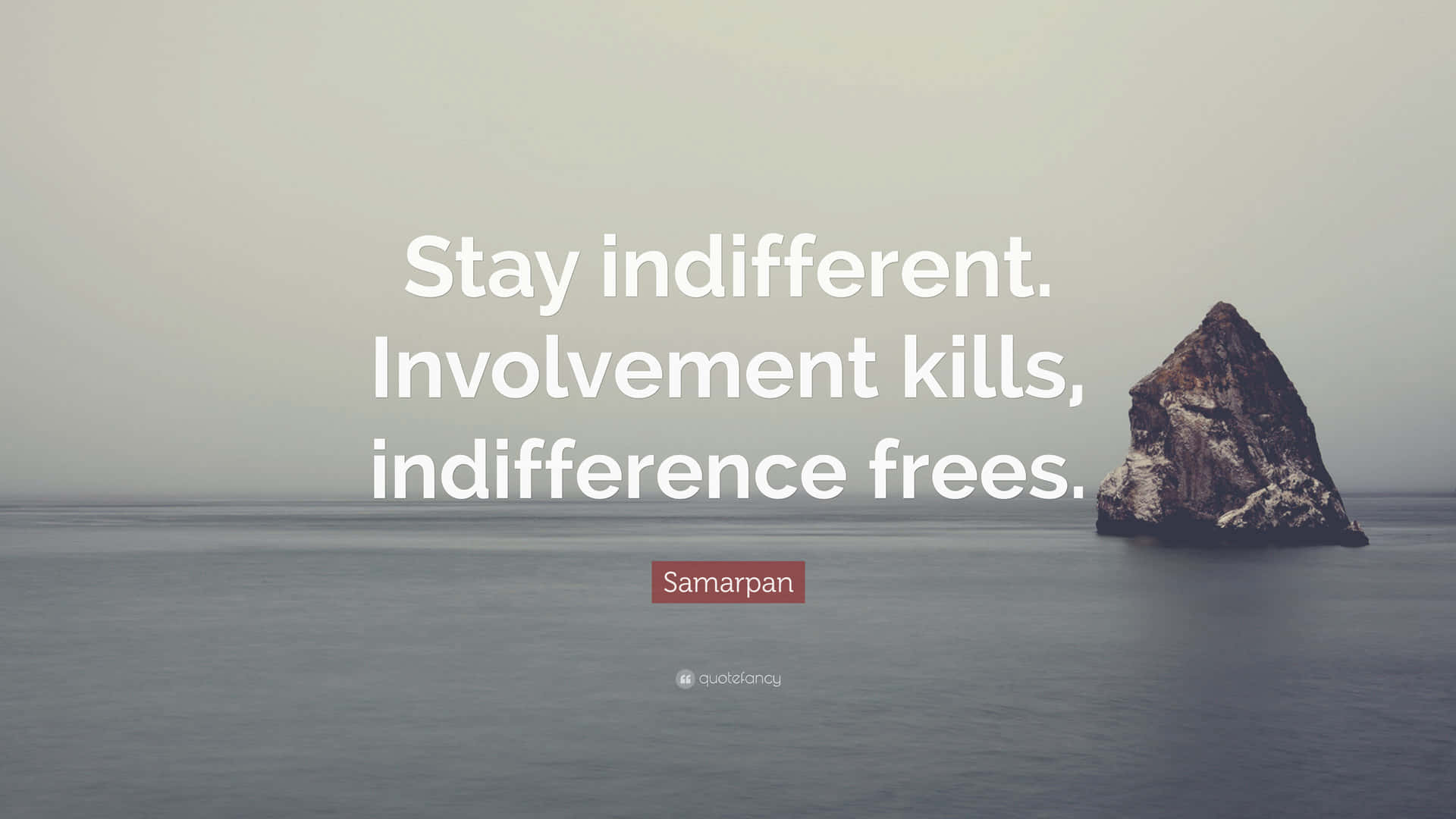 Stay Indifferent Background