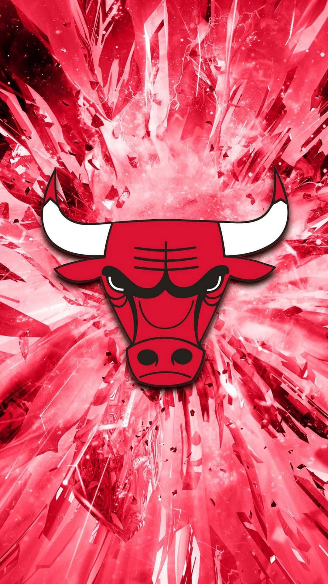 Stay Up To Date On Chicago Bulls News With This Iphone Background