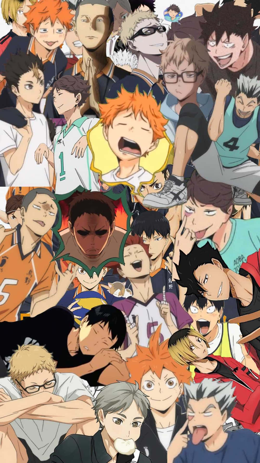 Stay Up-to-date On The Latest Haikyuu Events With The Haikyuu Iphone! Background