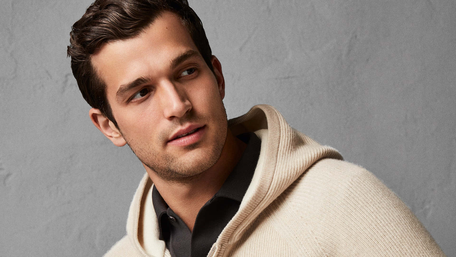 Stay Warm And Stylish With Loro Piana's Luxurious Hooded Sweater Background