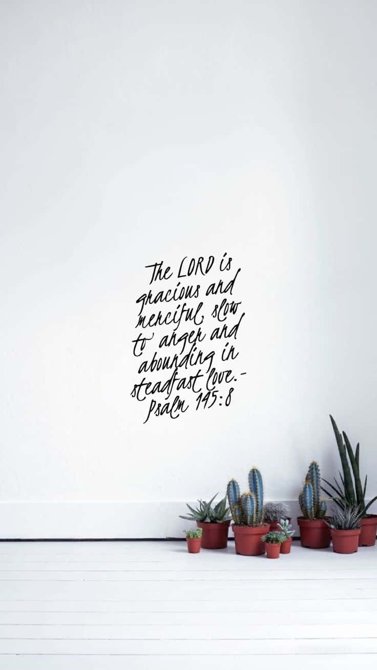 Steadfast Love Scripture Wall Art Background