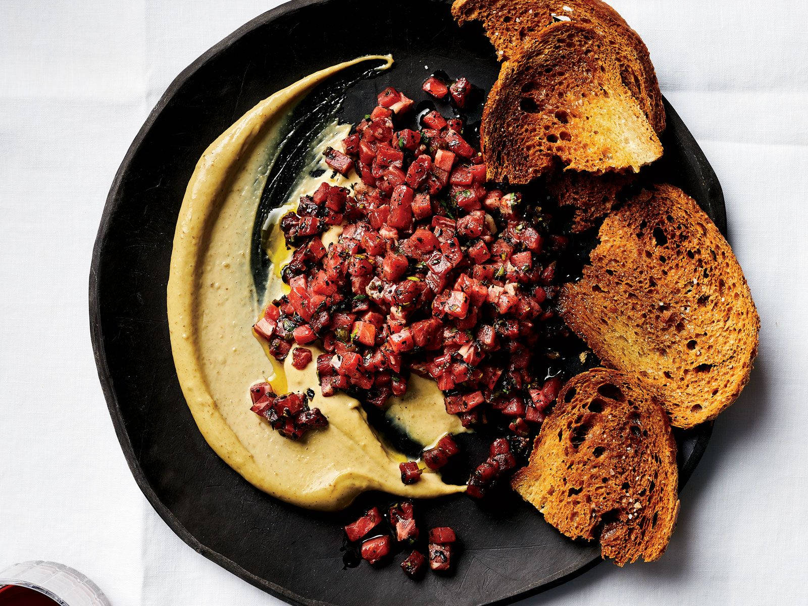 Steak Tartare With Bread