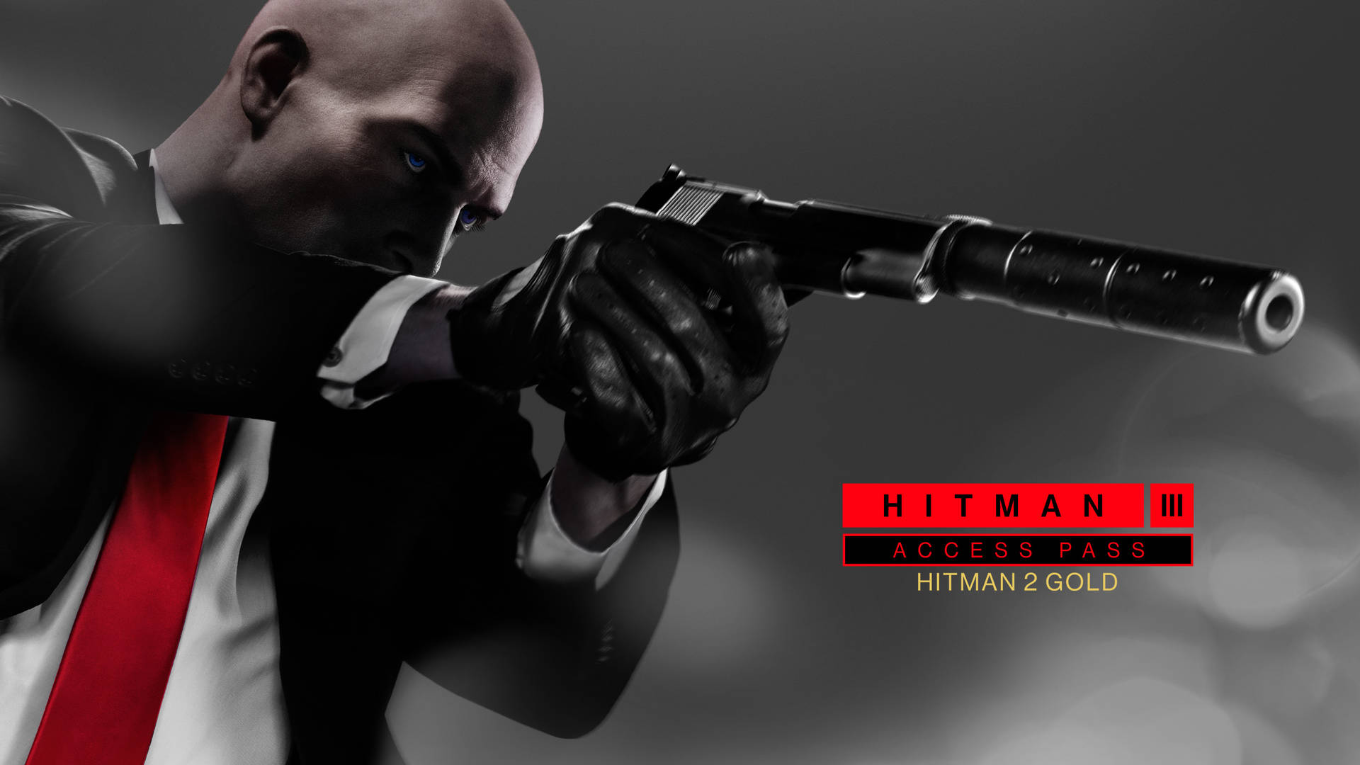 Stealth Gaming Action With Hitman 2 Red Access Pass. Background