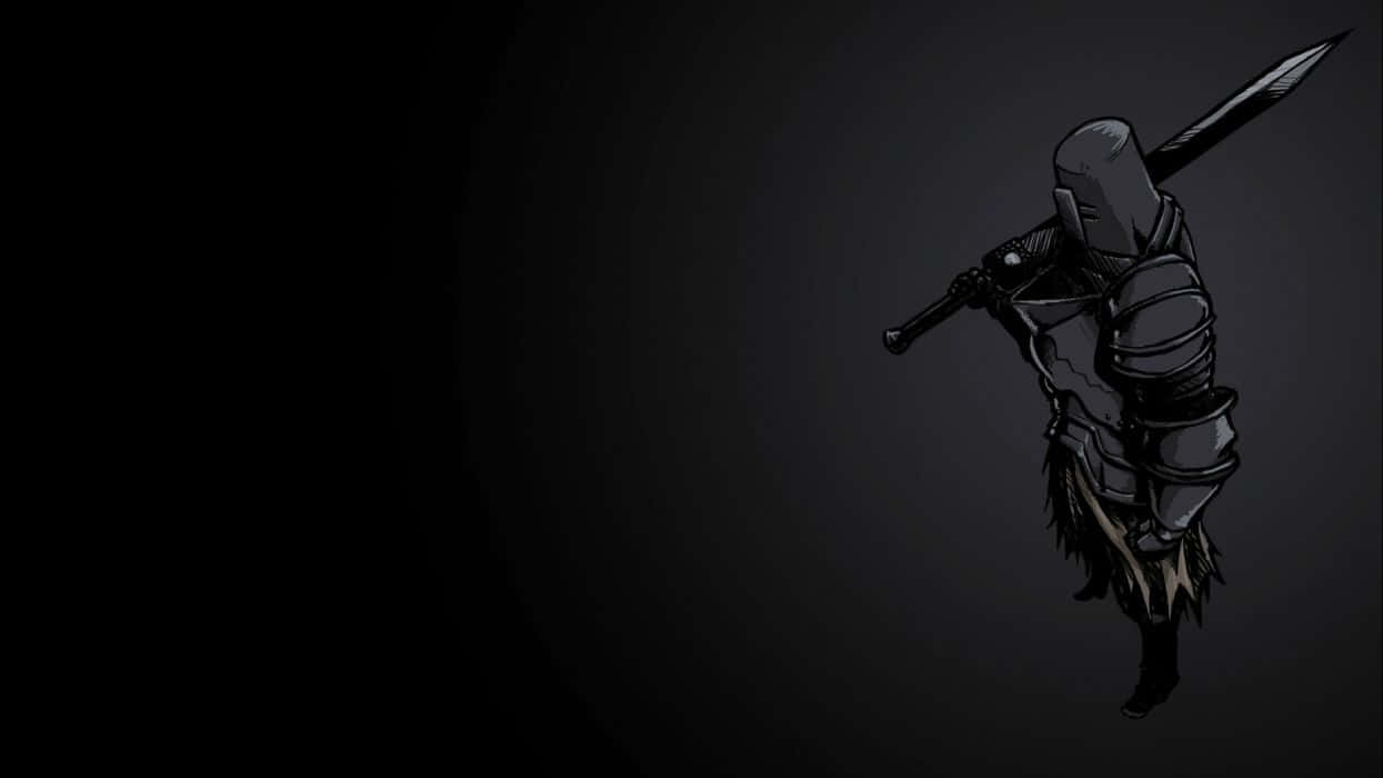 Stealthy Black Knight Background