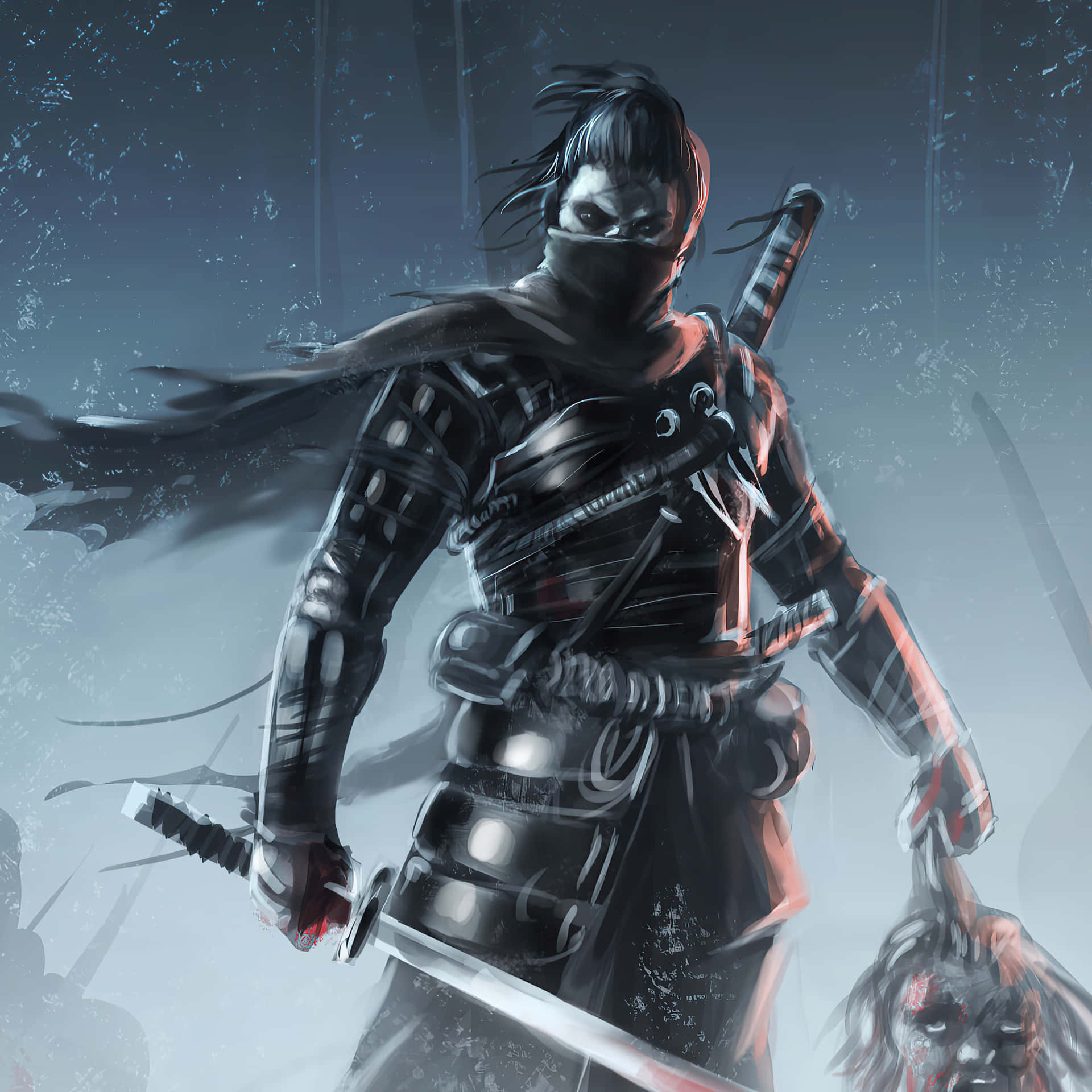 Stealthy Jin Sakai Background