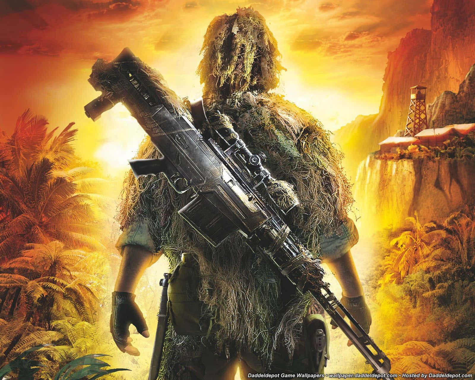 Stealthy Sergeant Tyler Wells Background