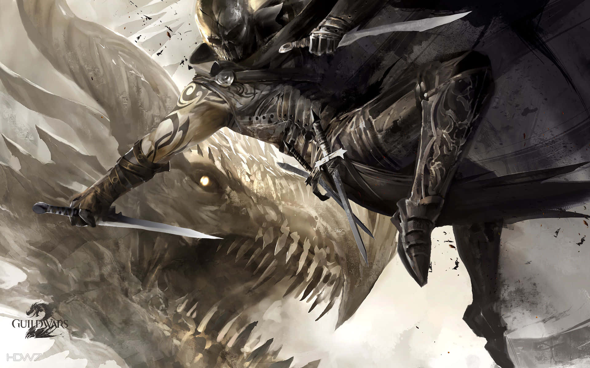 Stealthy Warrior Guild Wars 2 Background