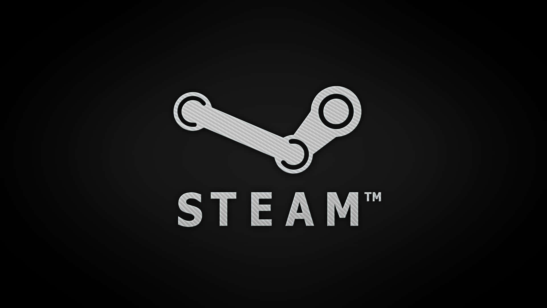 Steam Logo Dark Background Background