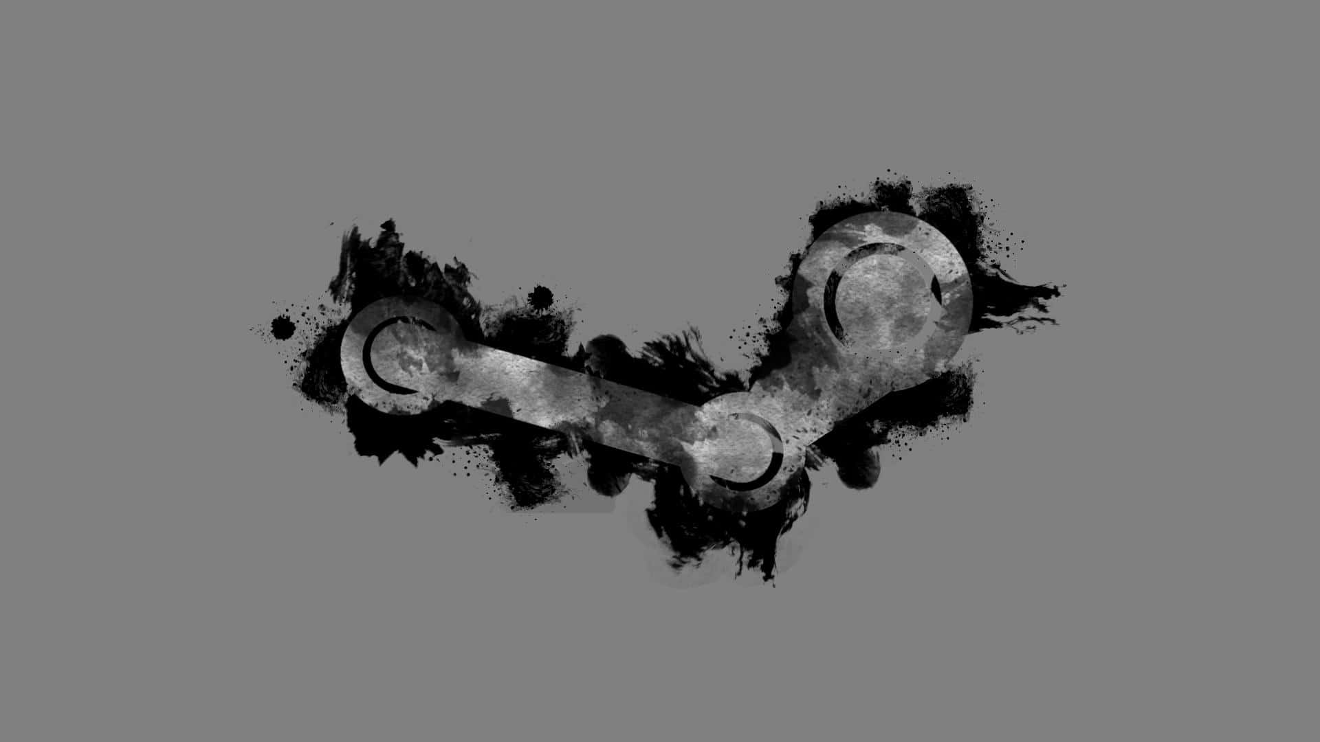 Steam Platform Logo Artistic Interpretation