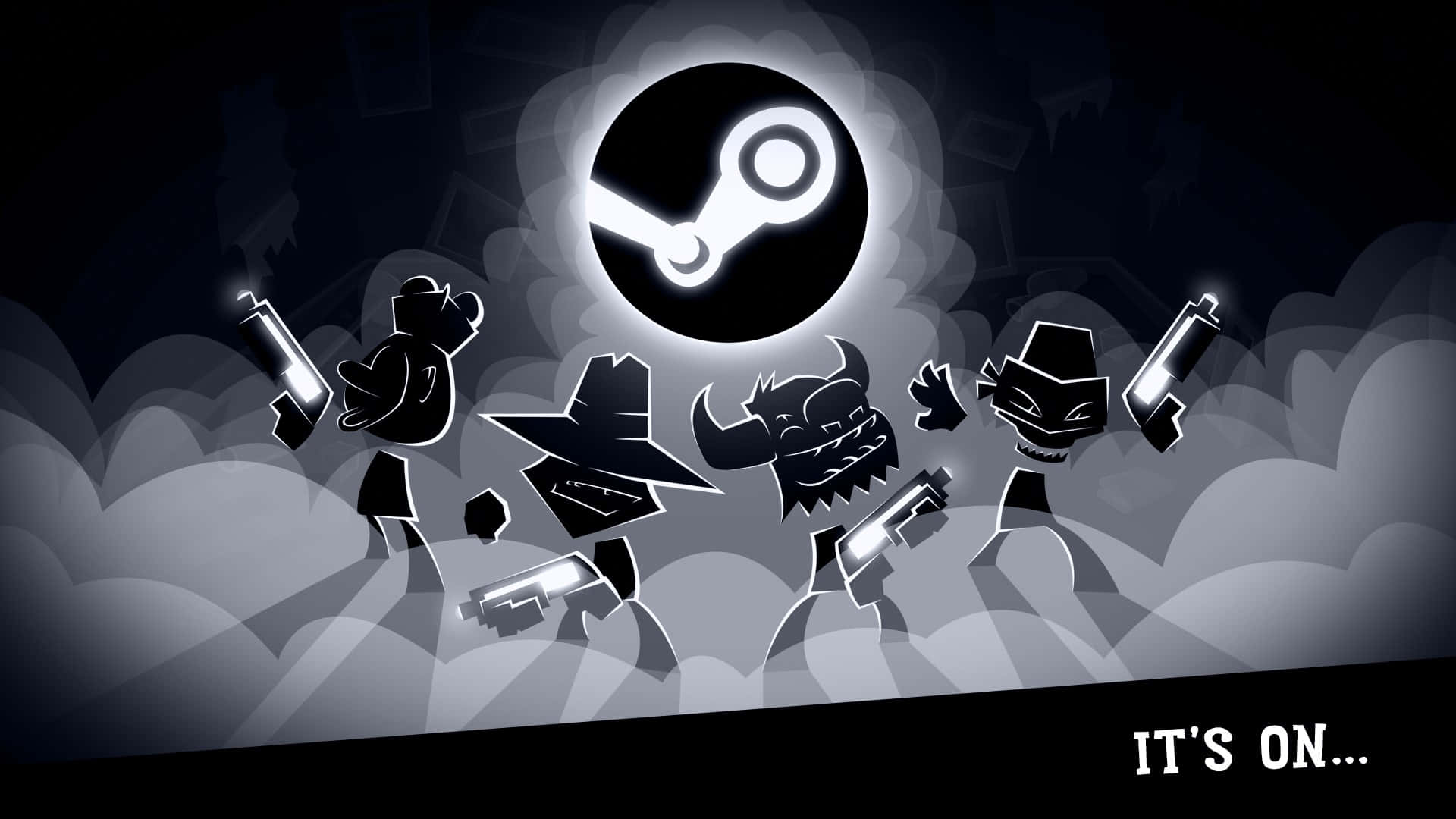 Steam Sale Showdown Background