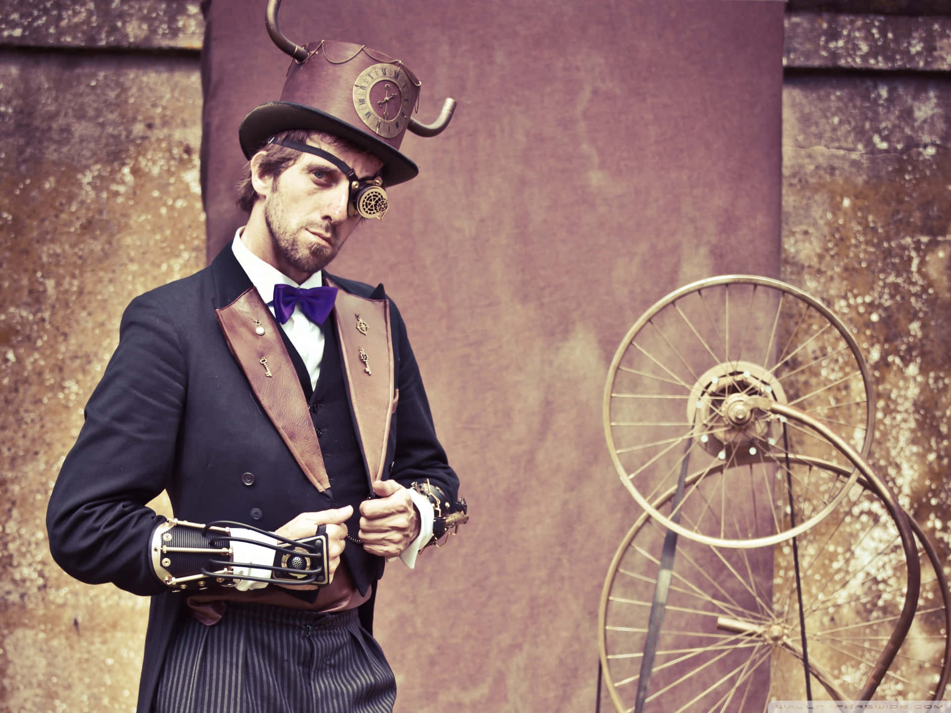 Steampunk Mens Fashion Photography