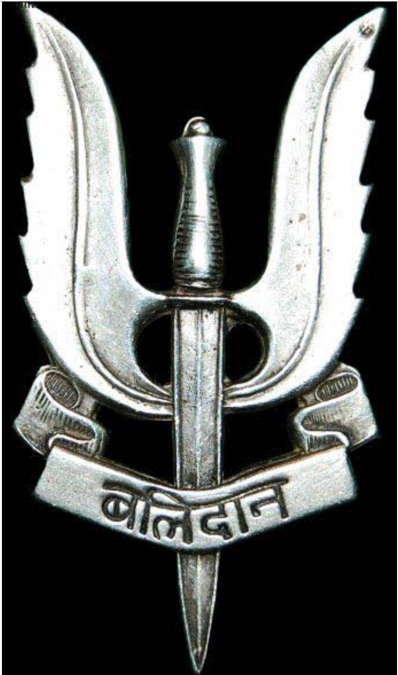 Steel Balidan Badge Background