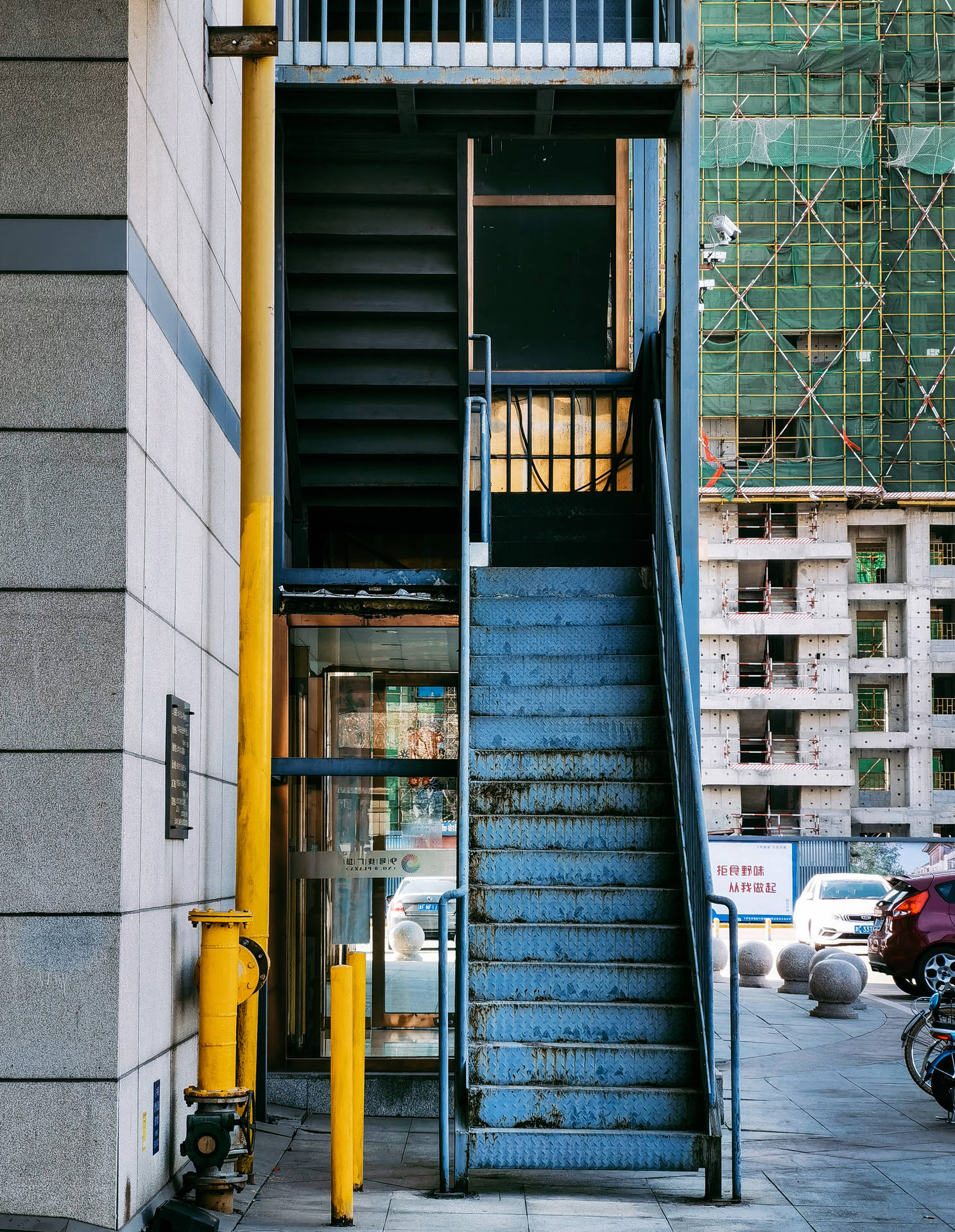 Steel Stair Shot By Huawei Honor