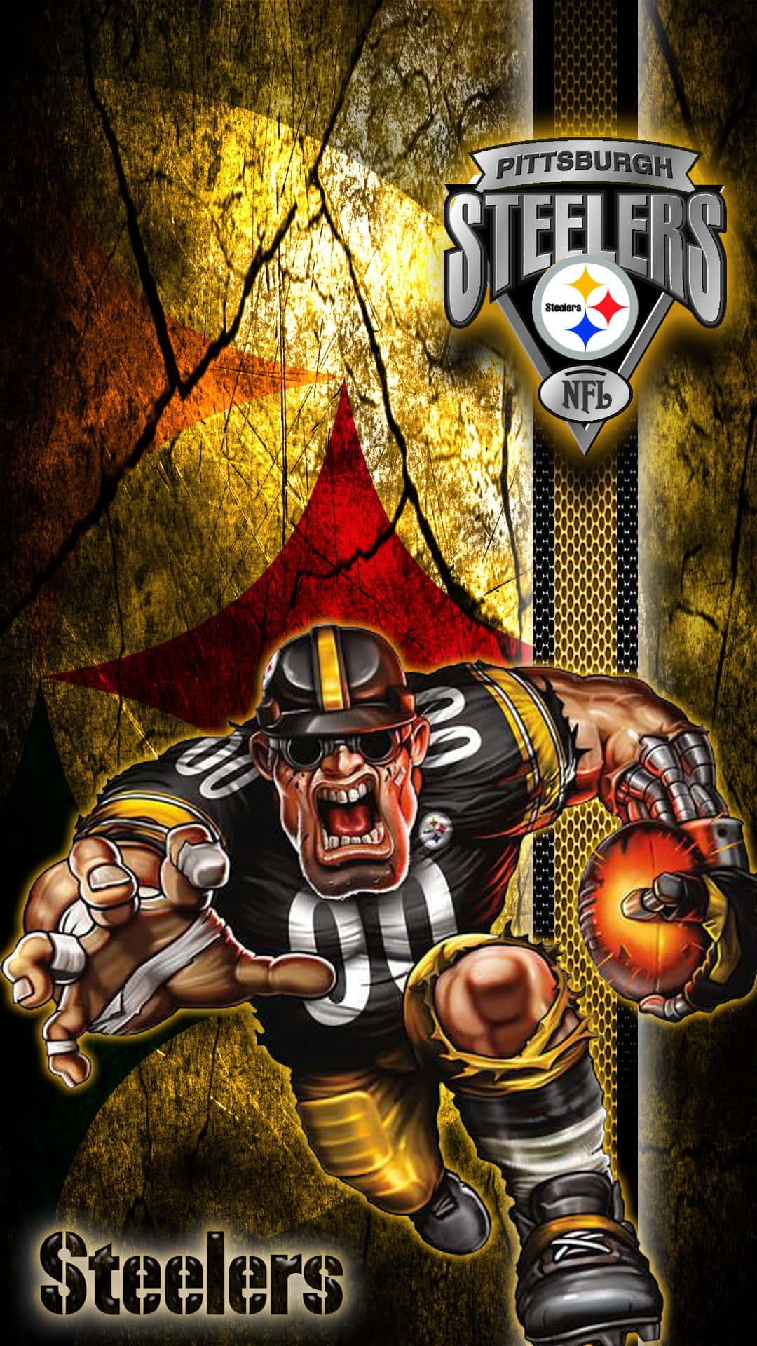 Steelers Fans, Show Your Support With This Fan Phone! Background