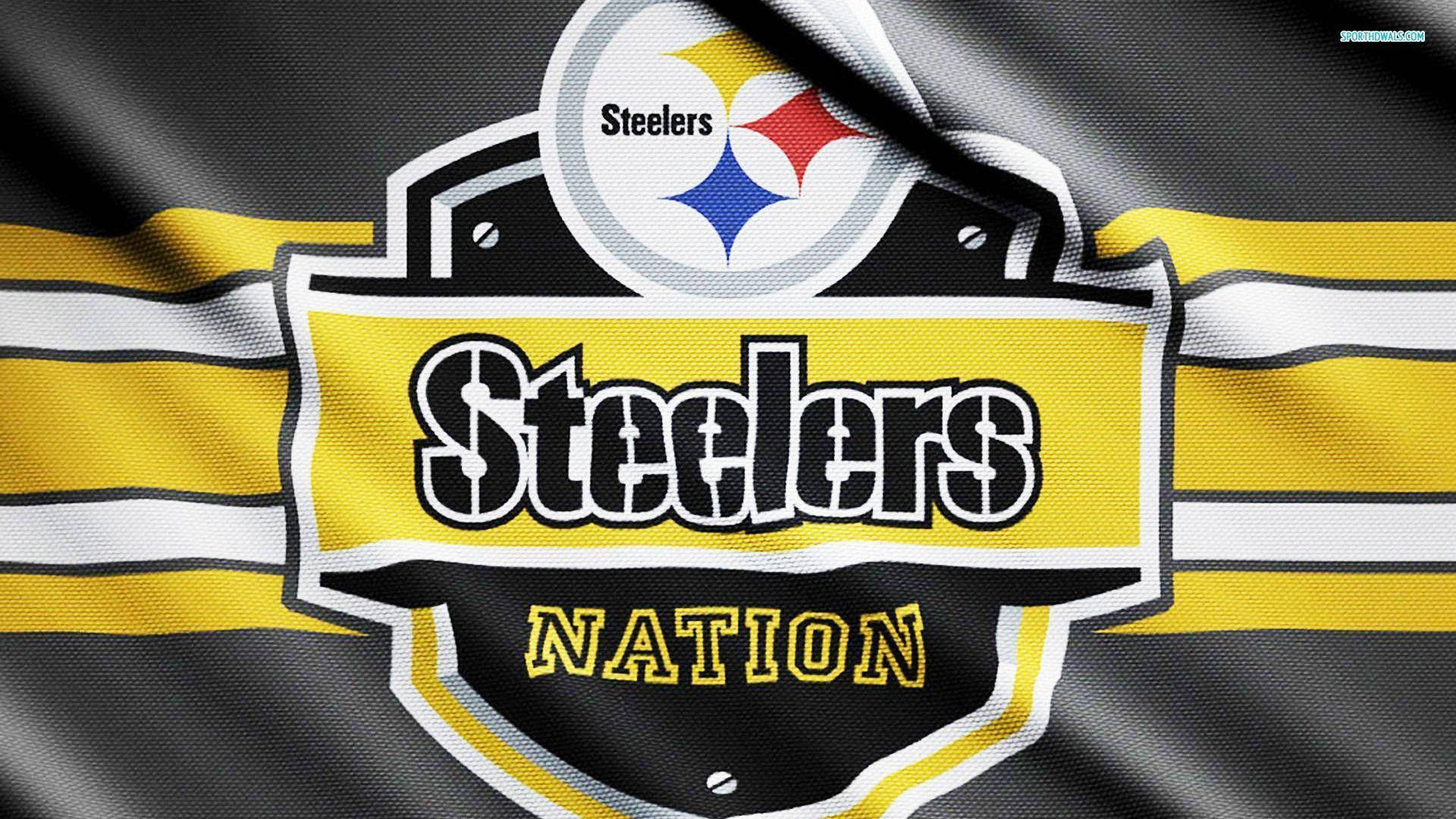 Steelers Nation Flag Banner Background