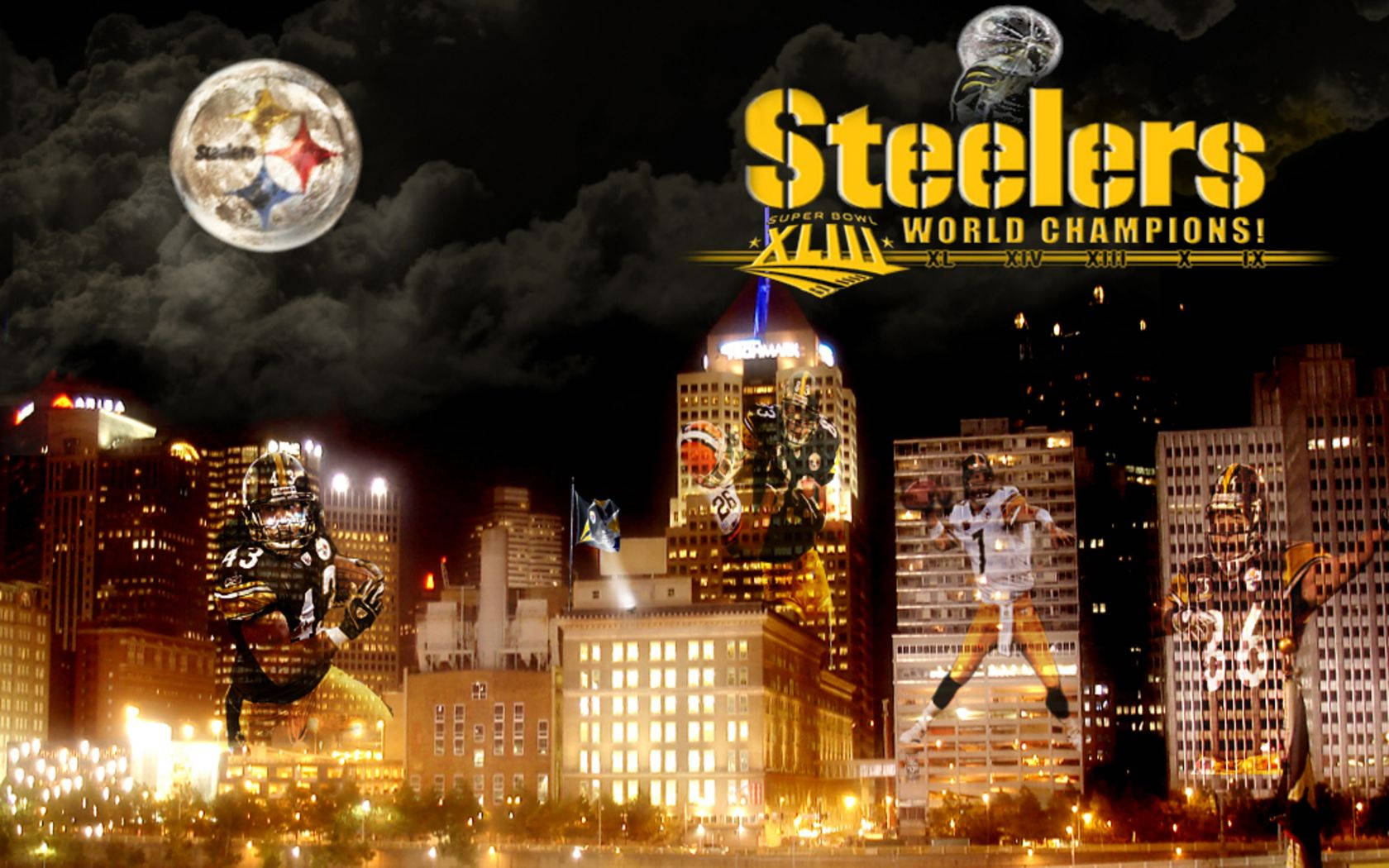 Steelers World Champions Background