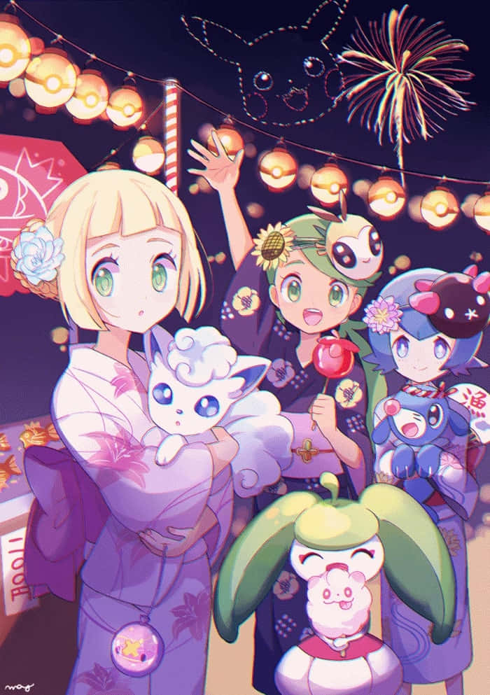Steenee And Friends Background