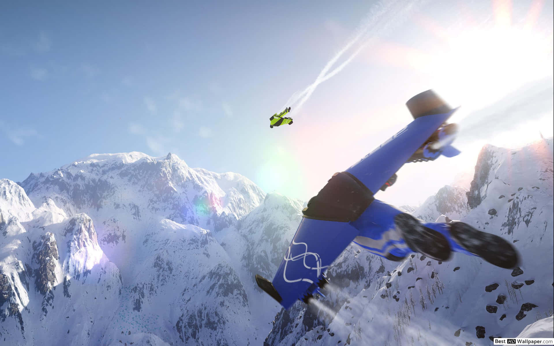 Steep Air Race Background