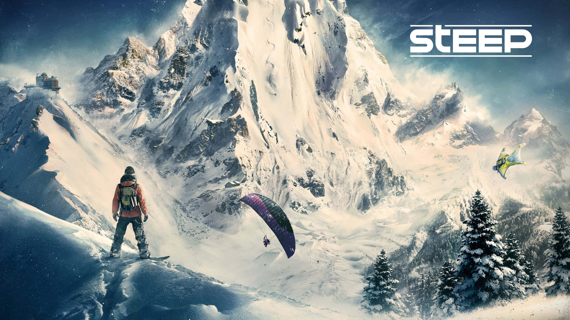 Steep Game Poster Background
