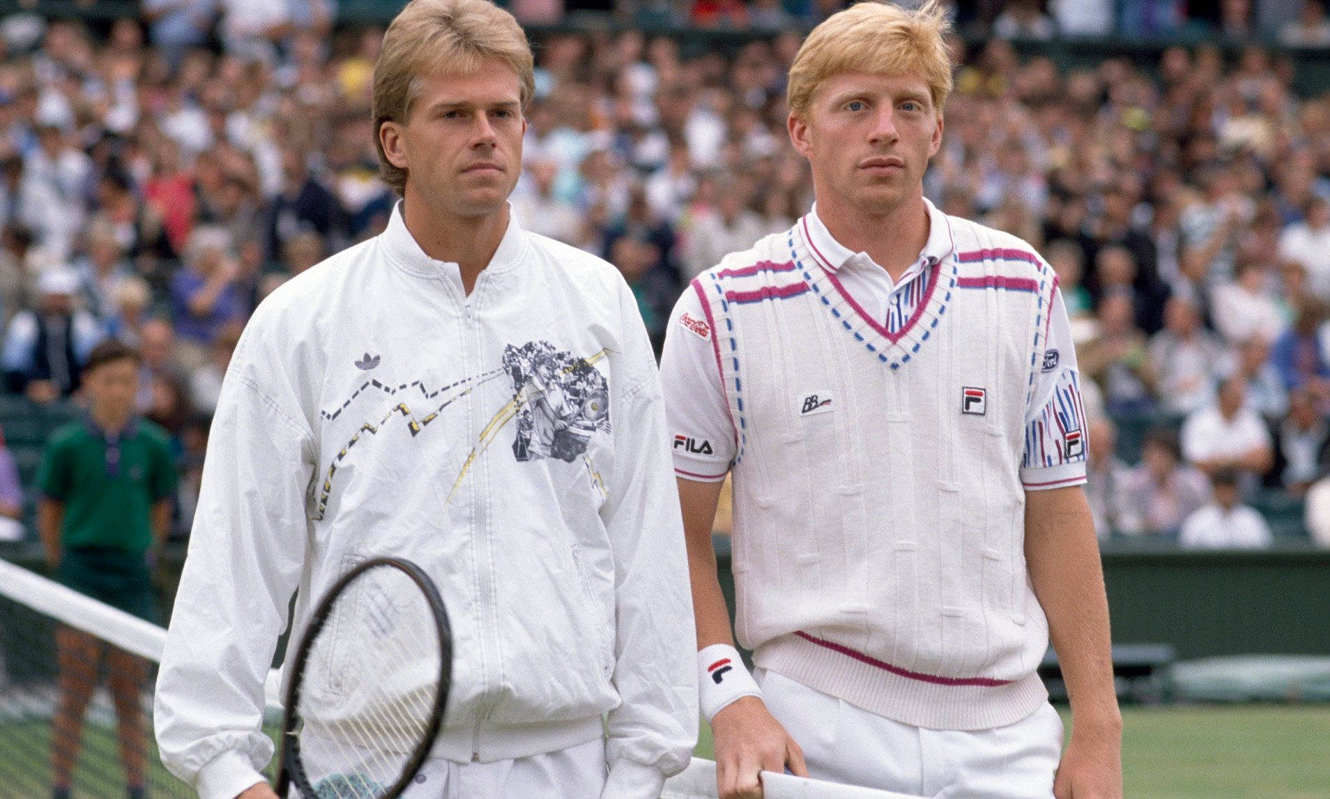 Stefan Edberg And Boris Becker Background