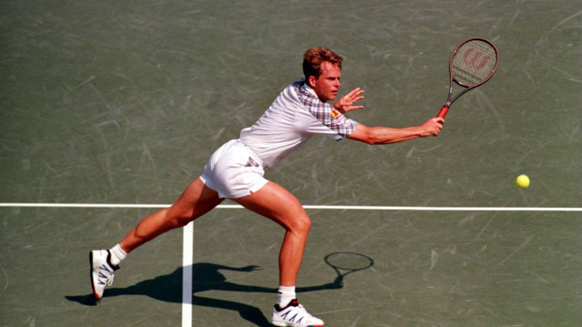 Stefan Edberg Backhand Receive Background