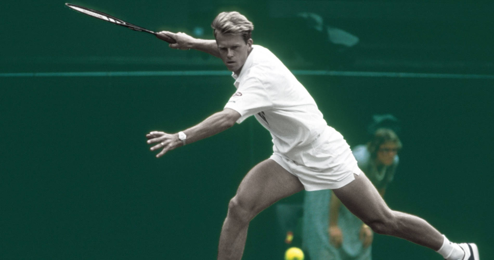 Stefan Edberg Green Graphic Art