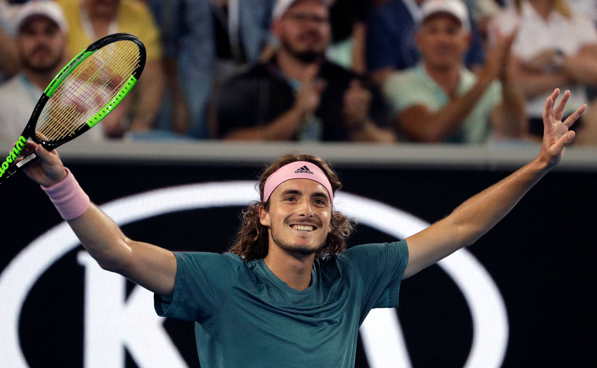 Stefanos Tsitsipas Exults In Triumph