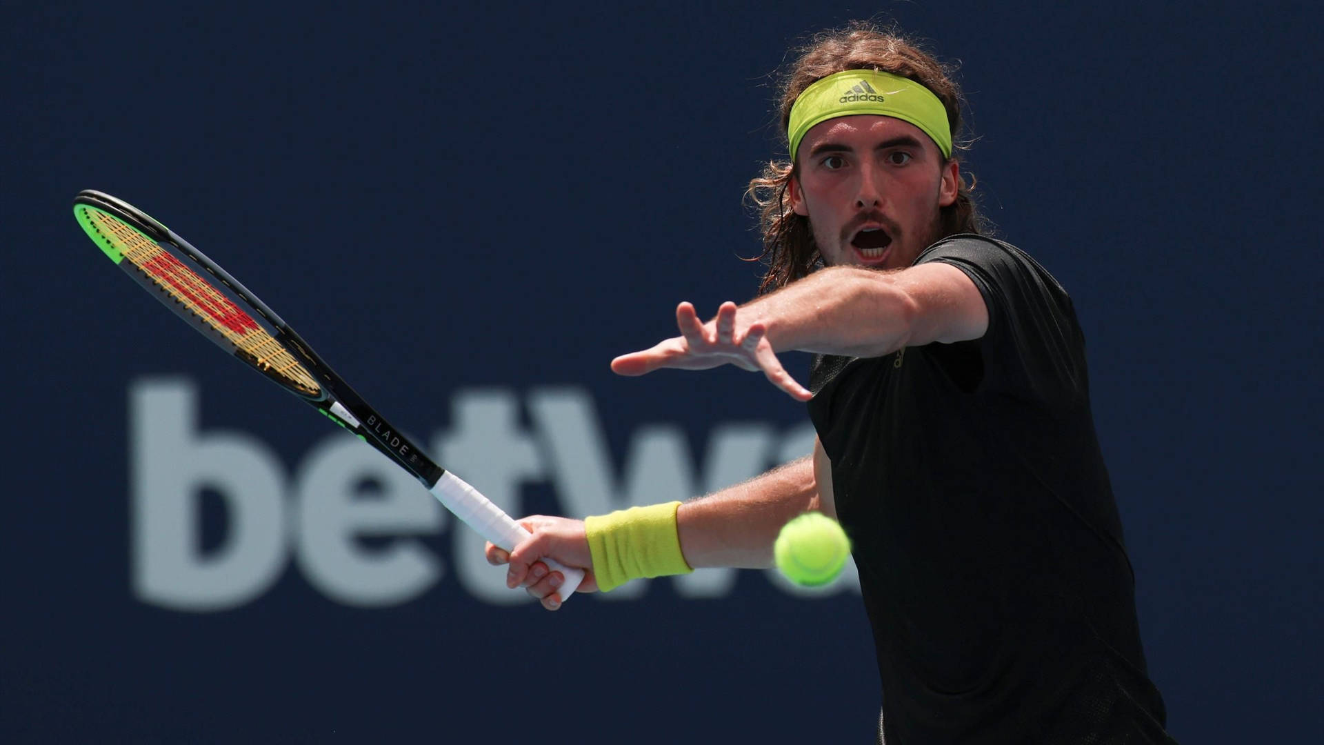 Stefanos Tsitsipas Ready To Hit The Ball