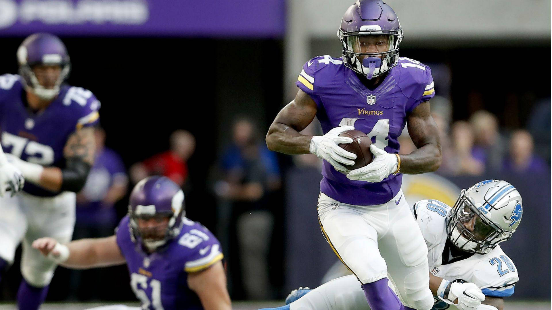 Stefon Diggs Football Player Background