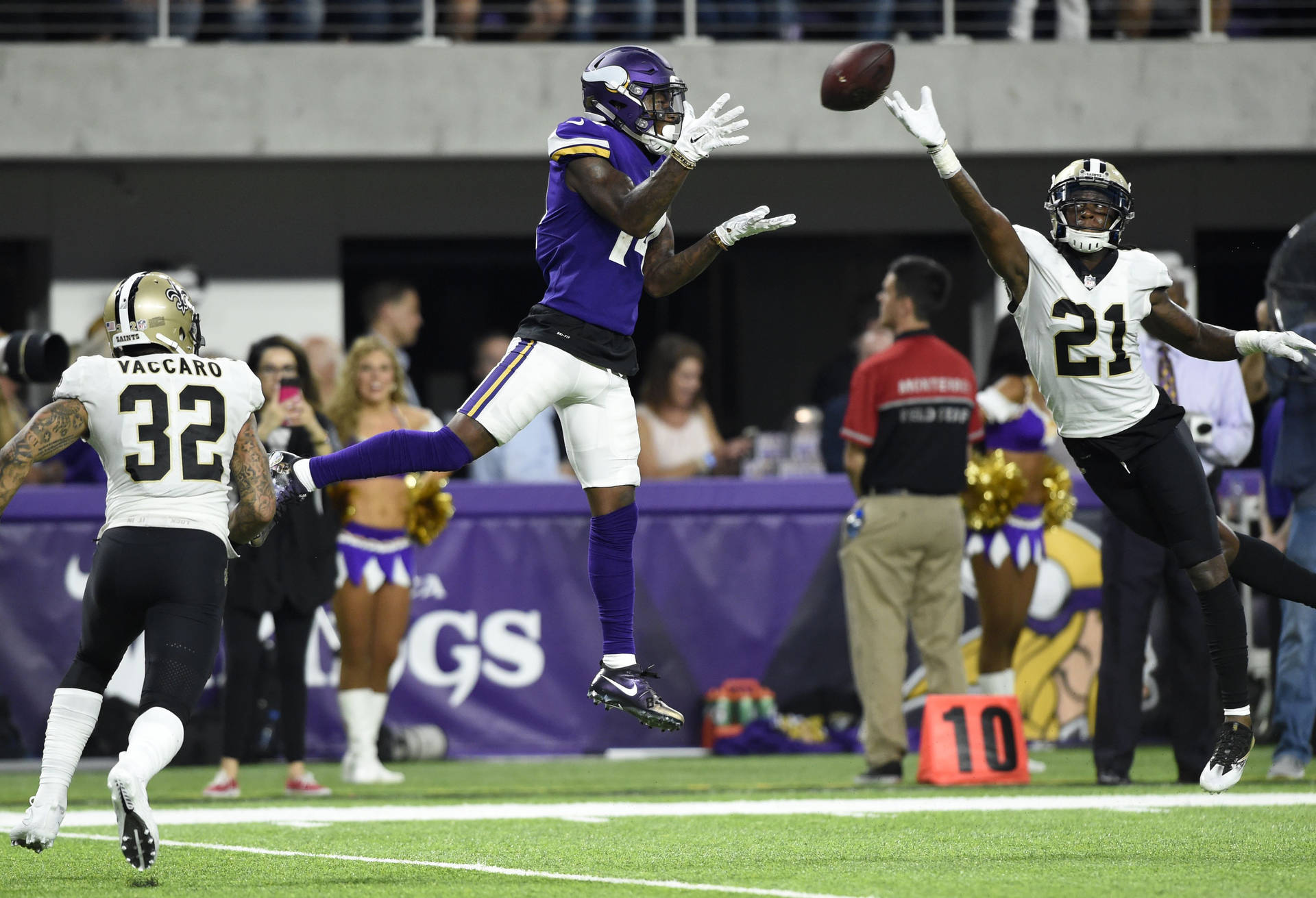 Stefon Diggs New Orleans Saints Background