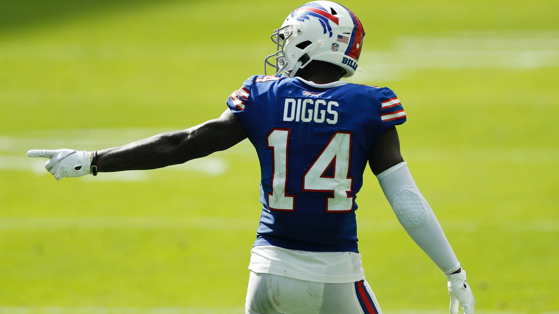 Stefon Diggs Professional Football Player Background