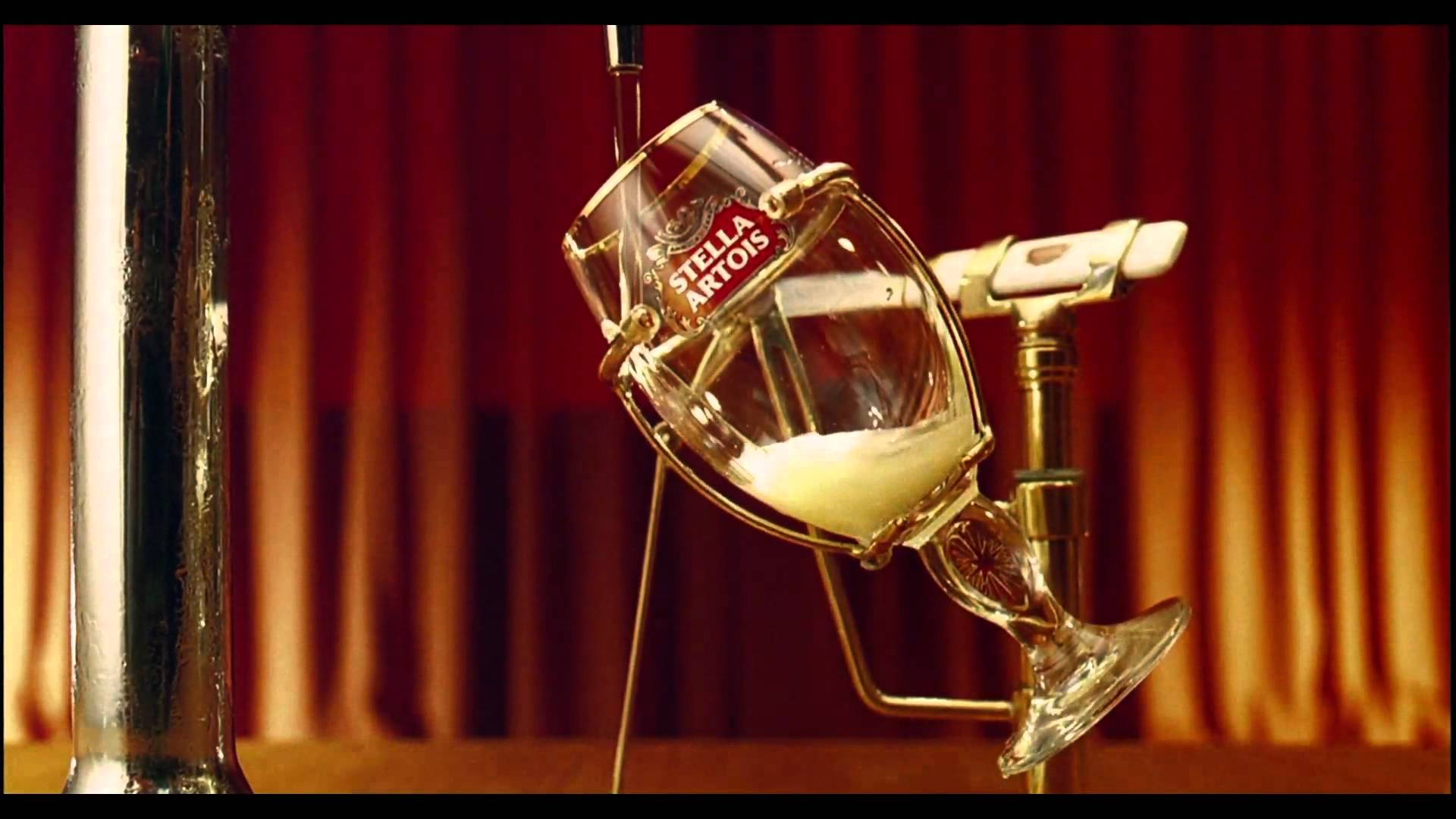 Stella Artois Beer In Le Aportomatic Commercial Background