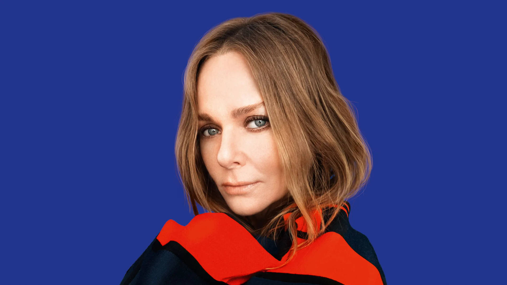 Stella Mccartney Blue Background Background